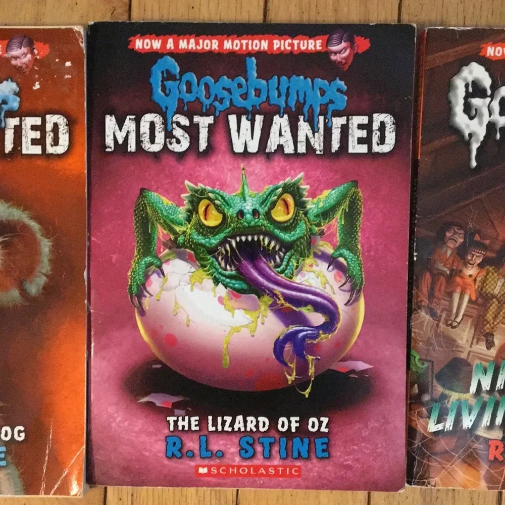 3 Pack of RL Stine’s Goosebumps books GUC Good Condition